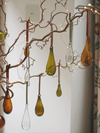 Blown Glass Teardrop Decorations