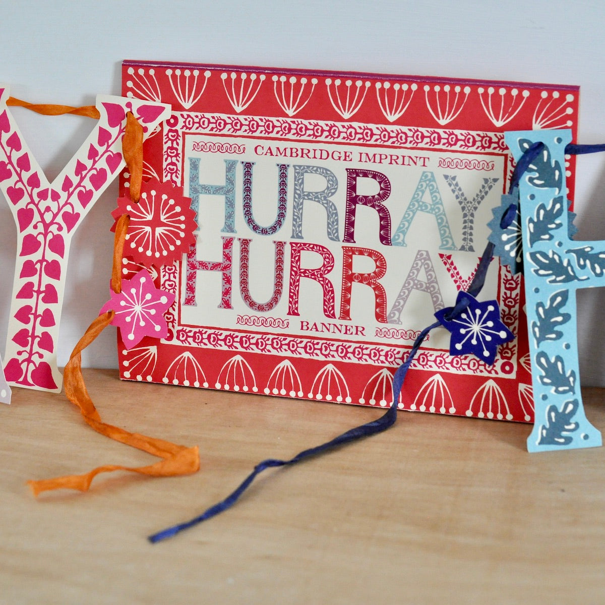 Cambridge Imprint Hurray Banner - The Botanical Candle Co.