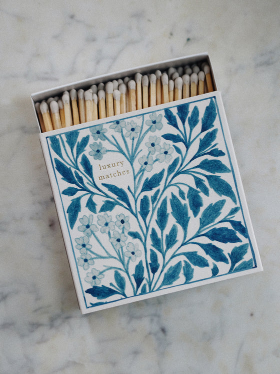 Wanderlust Paper Co. Blue Floral Matches