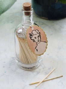  Bottle of Matches with Divine Lady Tag