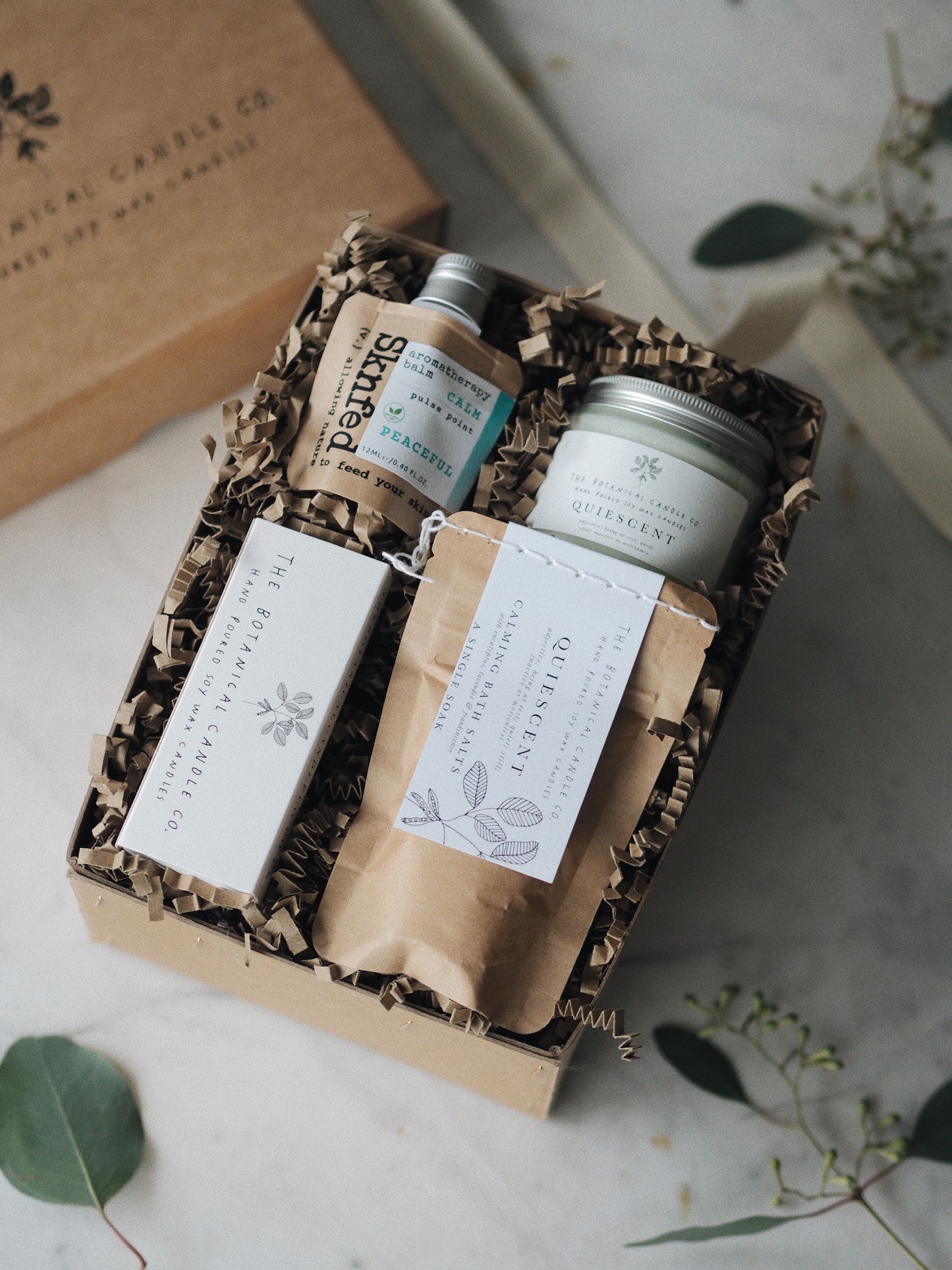 The Gentle Care Gift Box - The Botanical Candle Co.