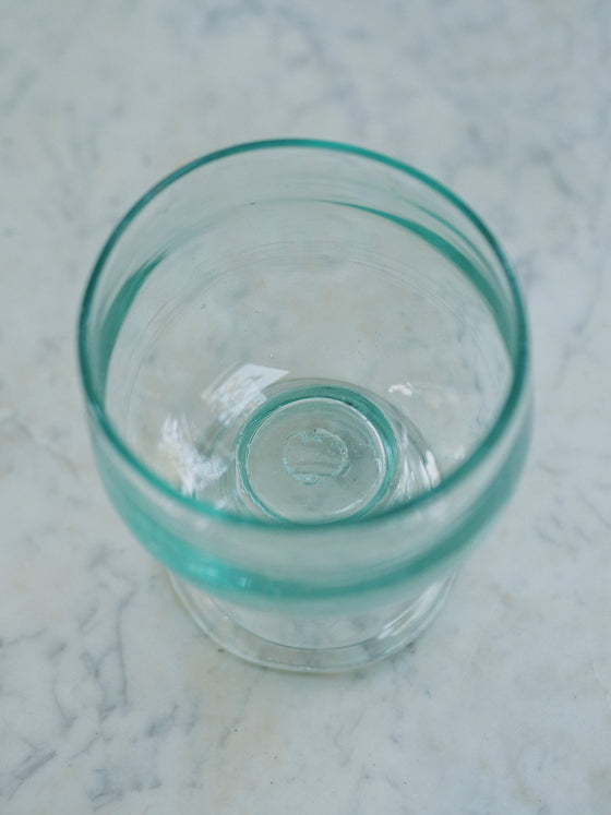 Large Chalice Glass/Footed Bowl by La Soufflerie