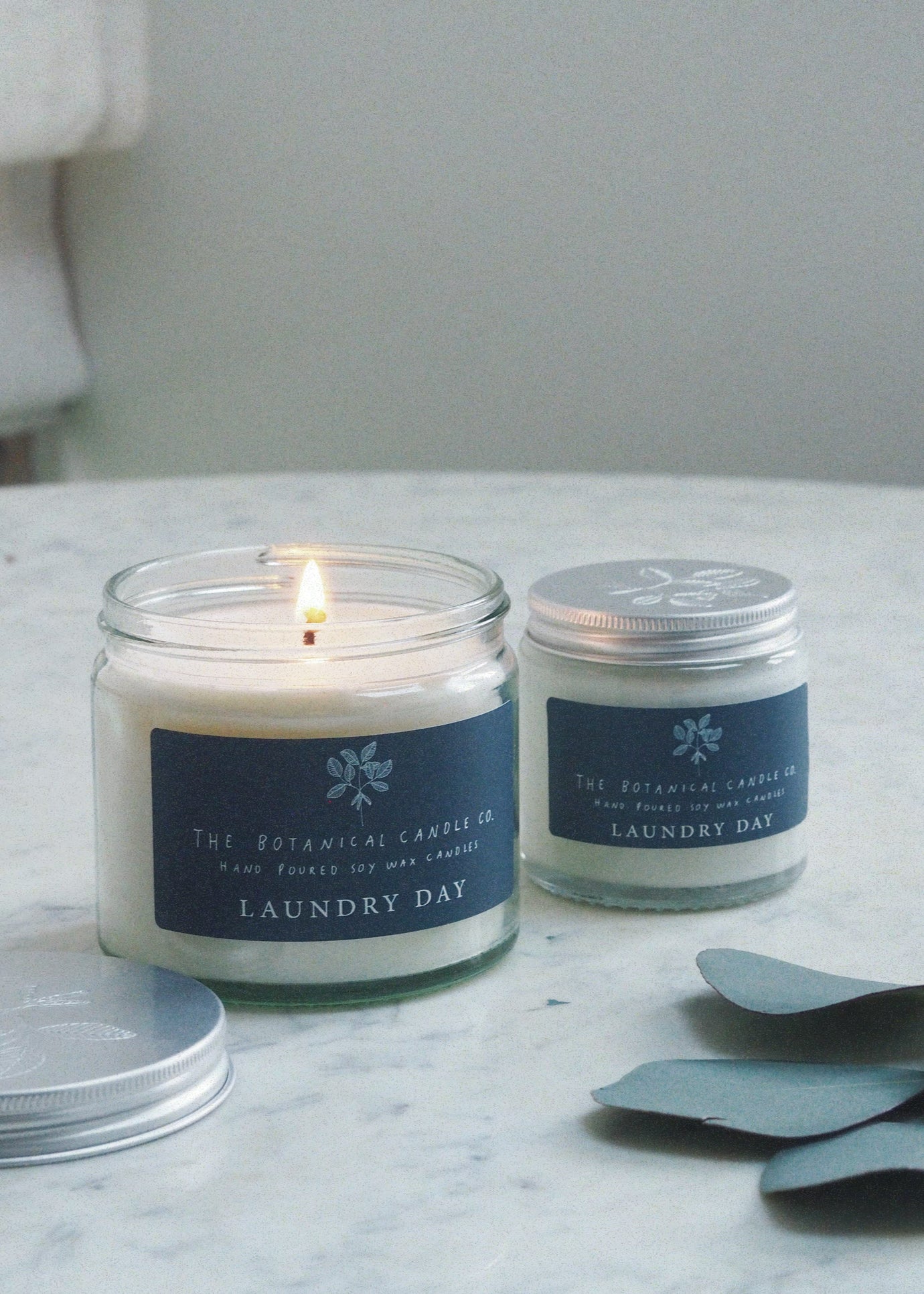 Laundry Day Soy Wax Candle The Botanical Candle Co