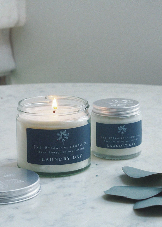 Laundry Day Soy Wax Candle - The Botanical Candle Co.