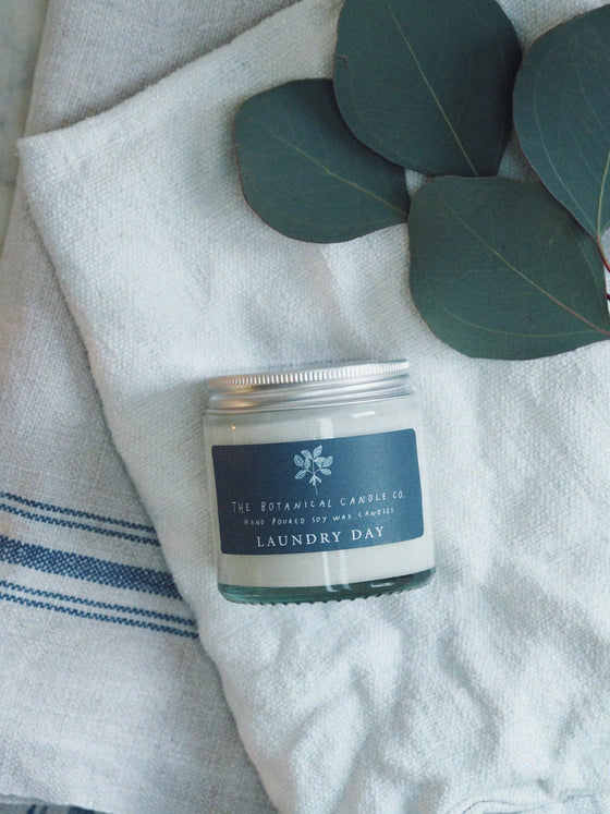 Laundry Day Soy Wax Candle - The Botanical Candle Co.