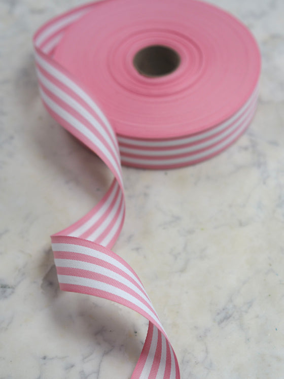 Striped Cotton Ribbon (per metre)
