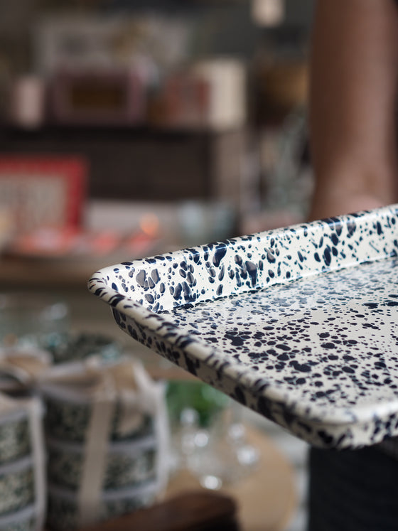 Splatterware Enamel Small Baking Trays