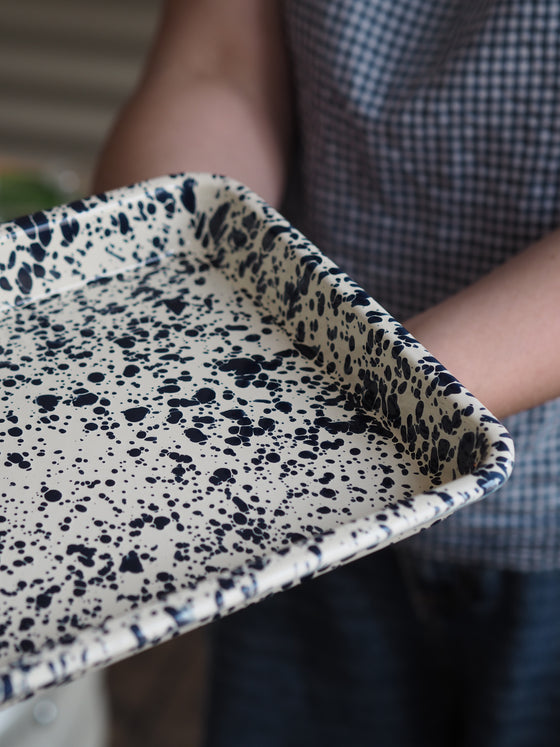 Splatterware Enamel Small Baking Trays