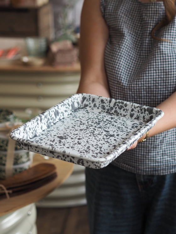Splatterware Enamel Small Baking Trays