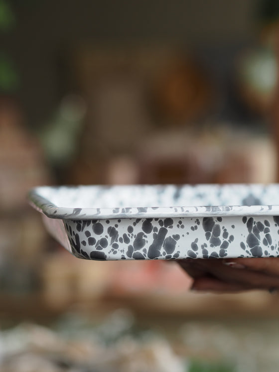 Splatterware Enamel Small Baking Trays