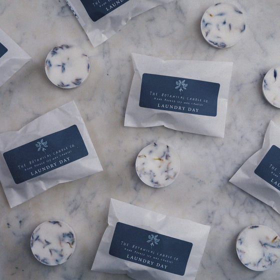 Individual Sample Laundry Day Botanical Soy Wax Melts - The Botanical Candle Co.