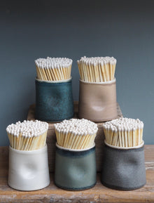 EOT Dimple Match Pots - The Botanical Candle Co.