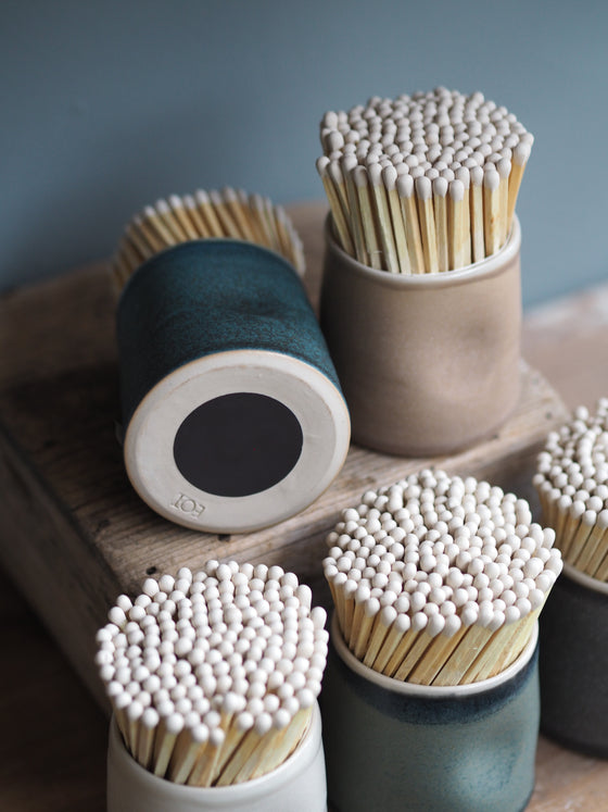 EOT Dimple Match Pots - The Botanical Candle Co.