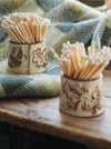 Land & Sea Match Pots by Steven Jenkins