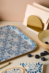 Wanderlust Blue Floral Tray (medium)