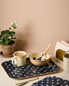  Wanderlust Navy Stars Tray (medium)