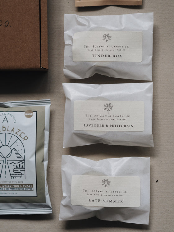 Into The Woods Letterbox Gift - The Botanical Candle Co.