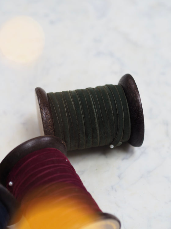 Spools of Velvet Ribbon