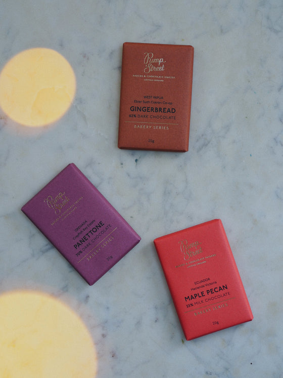 Festive Pump Street Mini Chocolate Bars