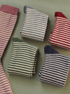 Striped Alpaca & Bamboo Socks - The Botanical Candle Co.
