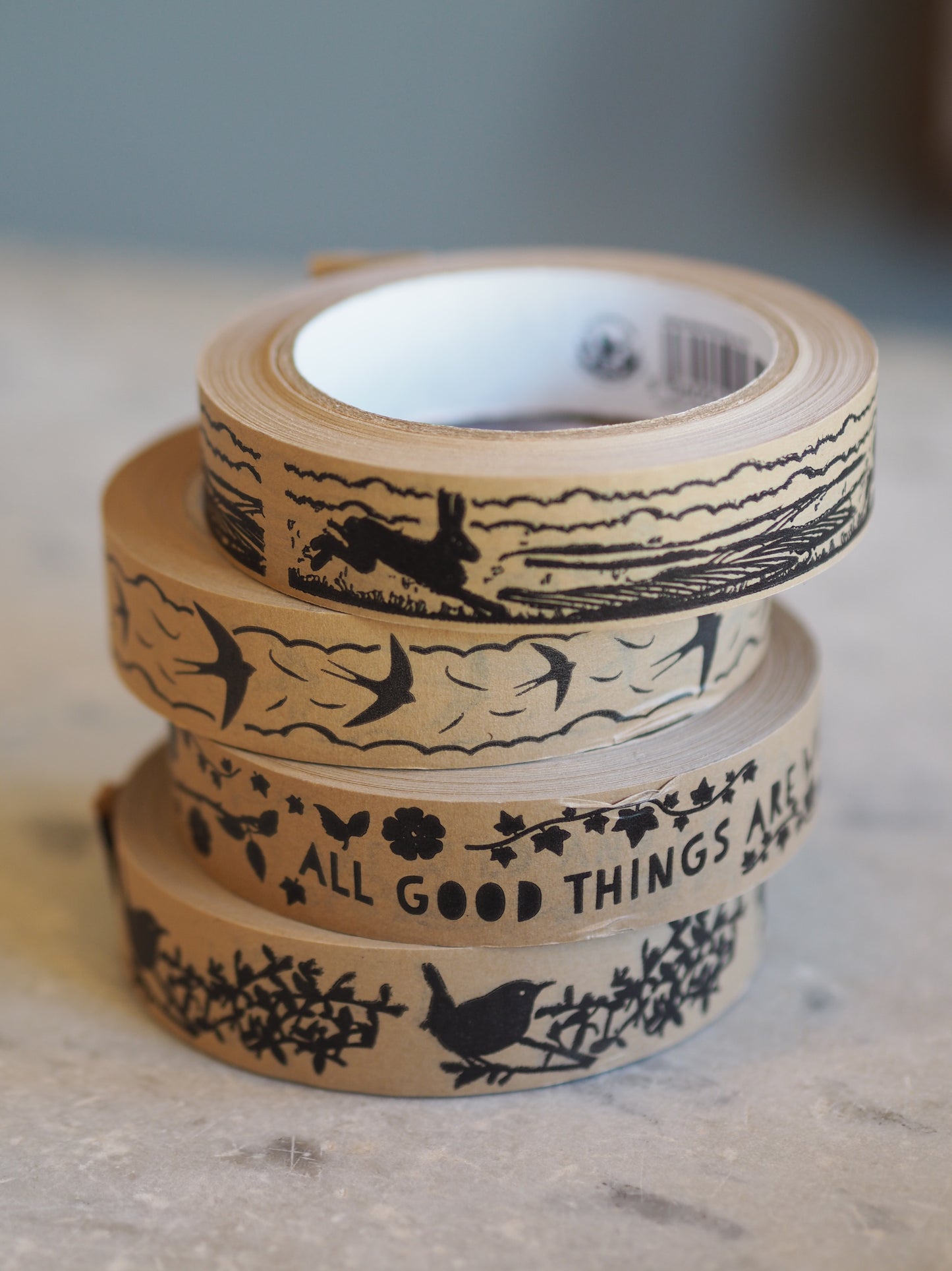 Paper Tapes by A Blackbird Sang - The Botanical Candle Co.