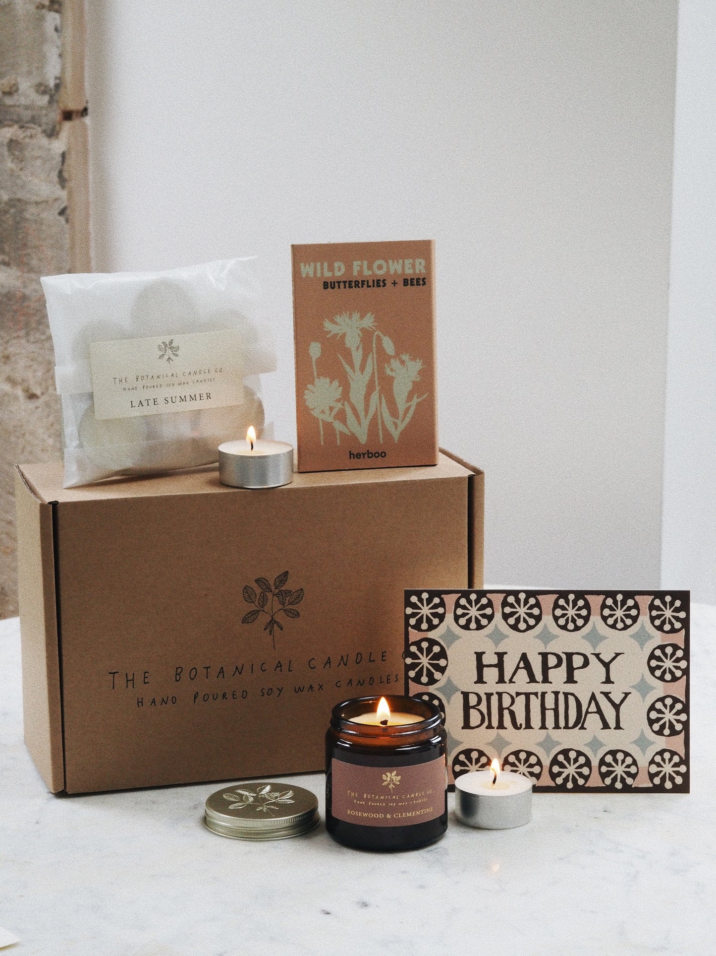 Monthly Soy Wax Candle Subscription Box - The Botanical Candle Co.