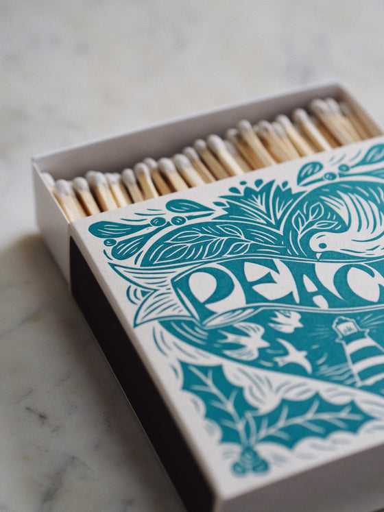 Christmas Peace Matches - The Botanical Candle Co.