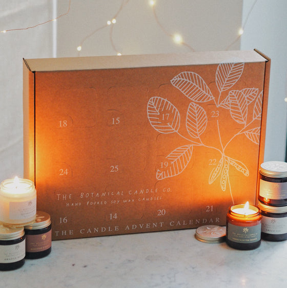 The Candle Advent Calendar - The Botanical Candle Co.