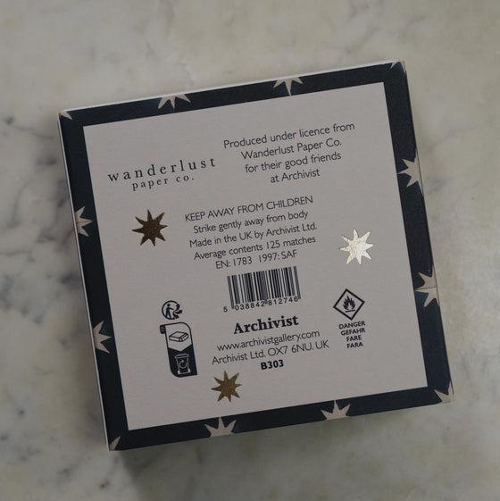 Wanderlust Paper Co. Starry Night Matches