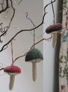  Pastel Mushroom Decorations