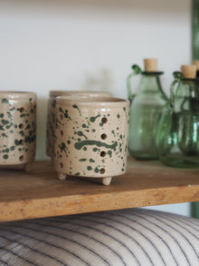  Stoneware Tealight Holder - The Botanical Candle Co.