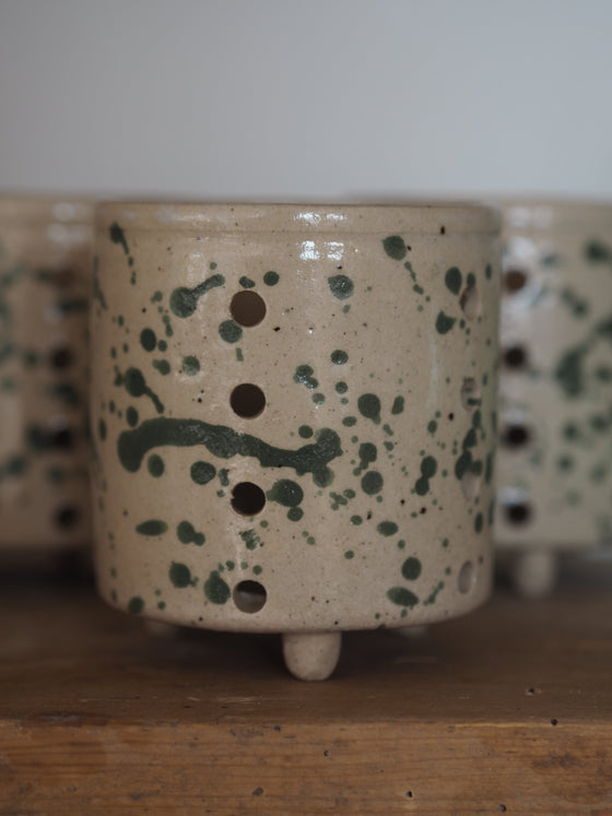 Stoneware Tealight Holder - The Botanical Candle Co.
