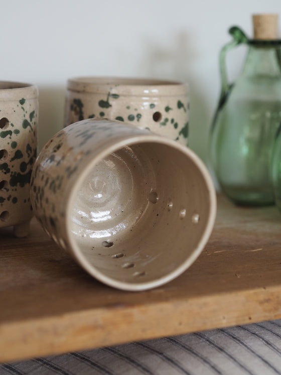 Stoneware Tealight Holder - The Botanical Candle Co.