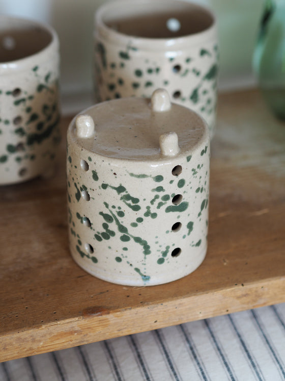 Stoneware Tealight Holder - The Botanical Candle Co.