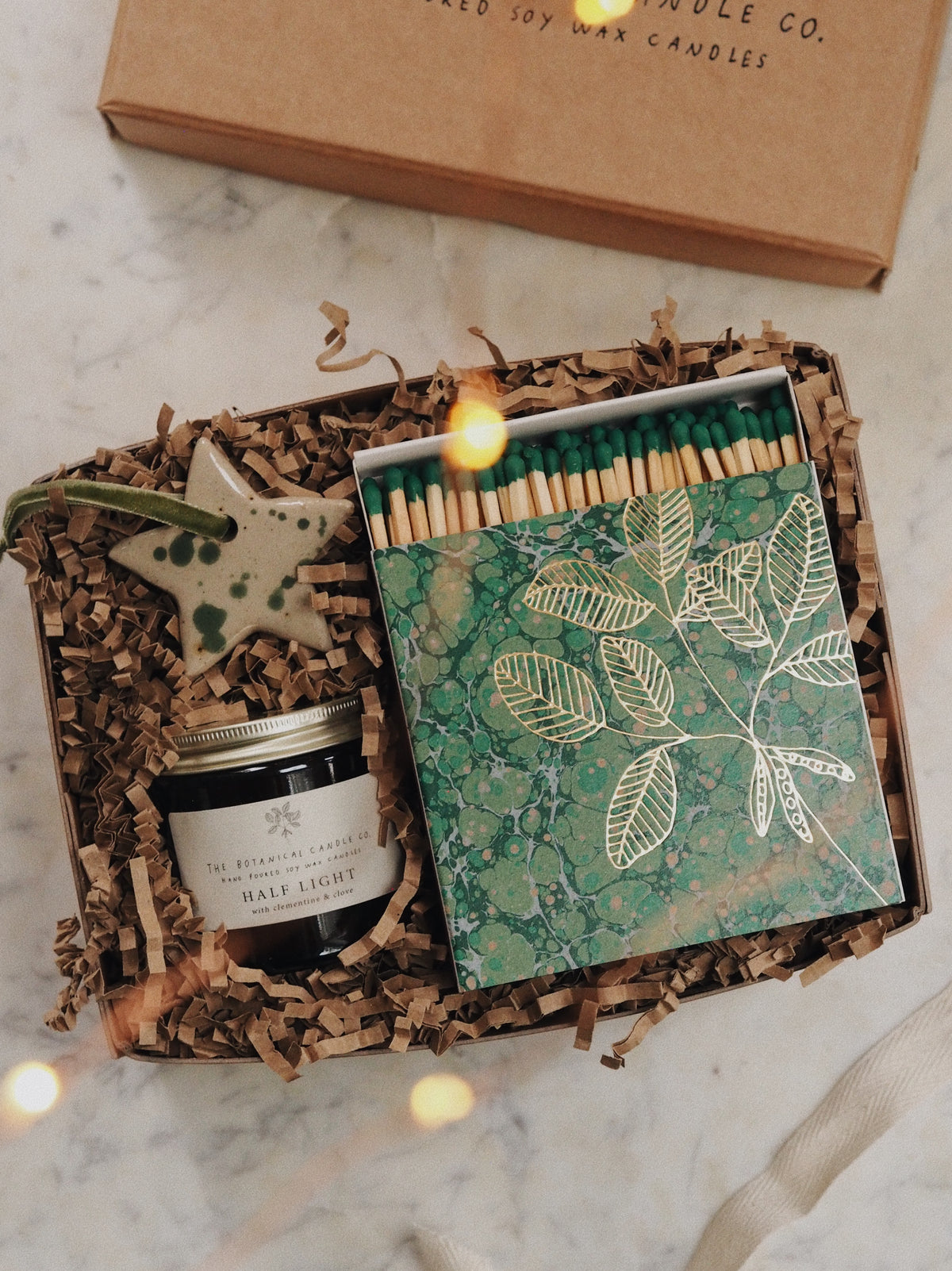 The Evergreen Gift Box - The Botanical Candle Co.