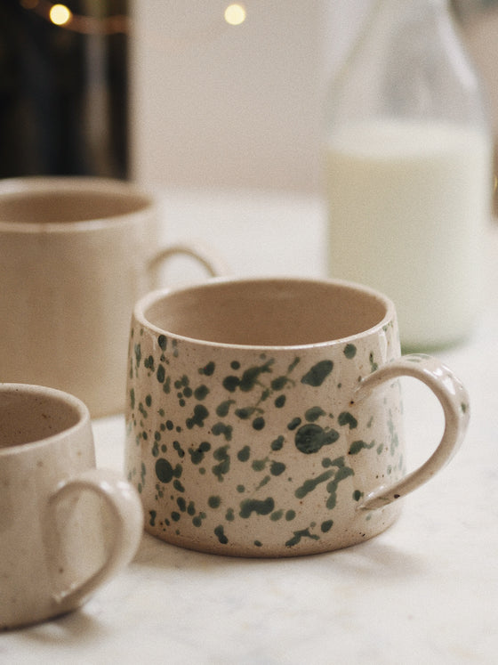 Hand Thrown Stoneware Mugs