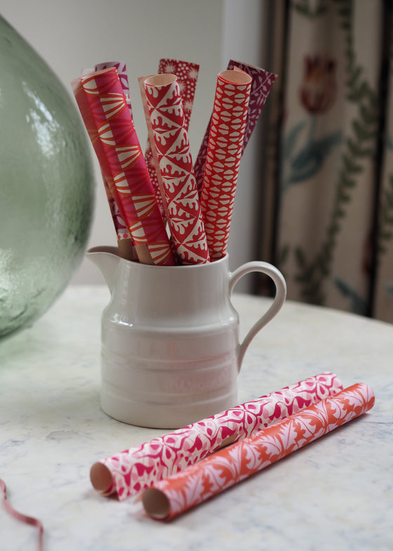 Small Pinks & Reds Wrapping Papers by Cambridge Imprint