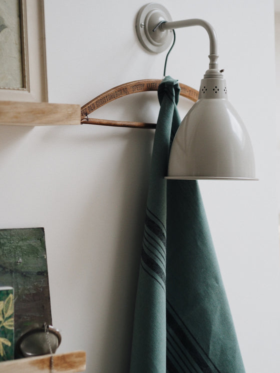 Cotton & Linen Grain Sack Stripe Tea Towels