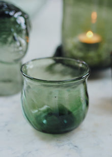  Green Smoke Flared Drinking Glass