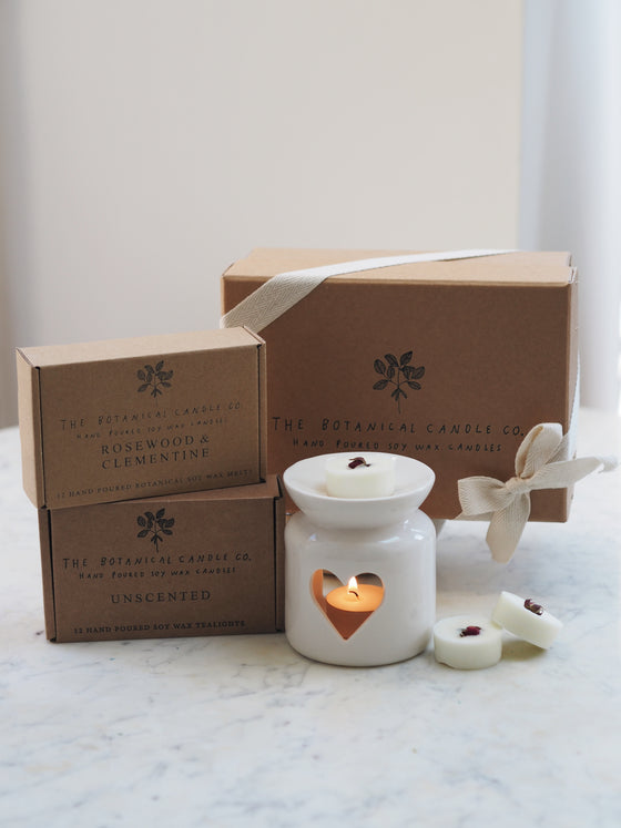 Soy Wax Melt Starter Kit Gift Box - The Botanical Candle Co.