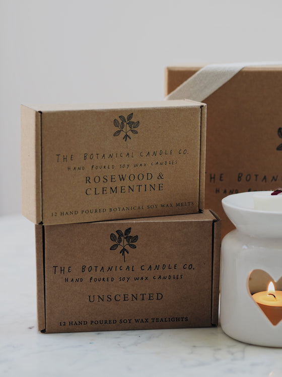 Soy Wax Melt Starter Kit Gift Box - The Botanical Candle Co.