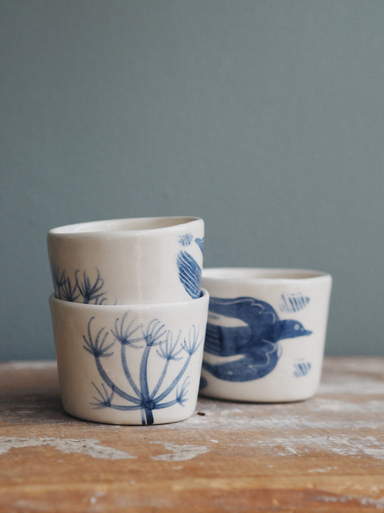 Bird & Hogweed Tealight Holders by Steven Jenkins