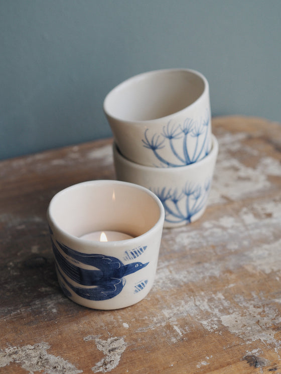 Bird & Hogweed Tealight Holders by Steven Jenkins
