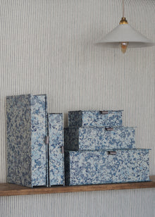  Harris & Jones Boxes in Cornflower Grain