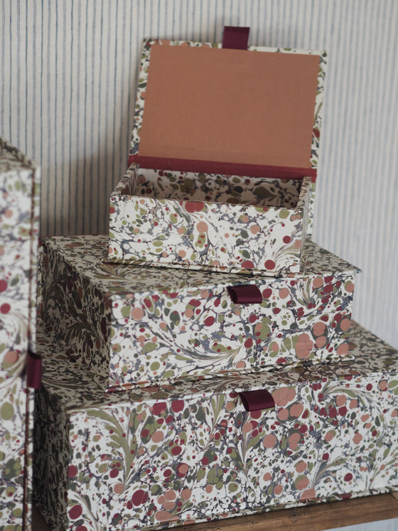 Harris & Jones Boxes in Lucent Bloom