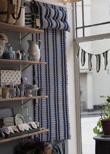  Blue & White Stripe Cotton Beach Roll Mattress