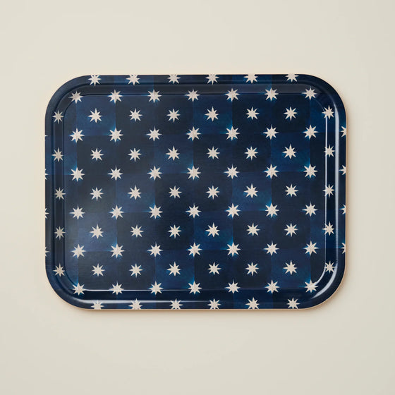 Wanderlust Navy Stars Tray (medium)