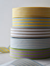Pastel Striped Cotton Ribbon (per metre)