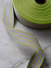 Pastel Striped Cotton Ribbon (per metre)