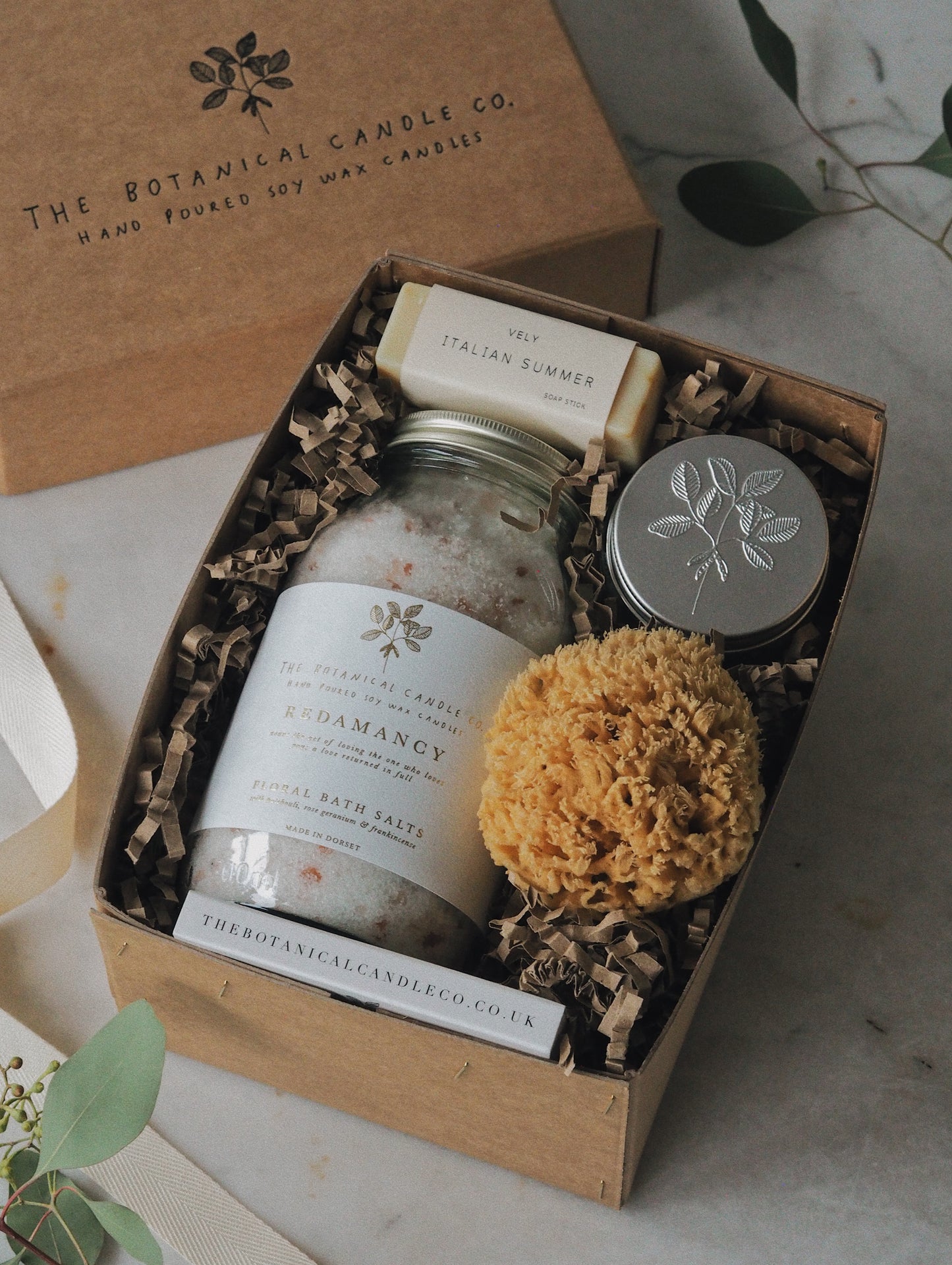 The Spa Gift Box - The Botanical Candle Co.